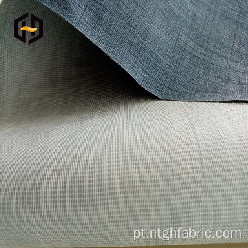 Rolo de tecido composto de malha de suporte industrial para papel de parede